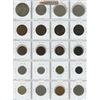 Image 2 : Lot of 20 British coins including half crowns, 50 pence, crown, pennies, half pennies, farthing, 3 p