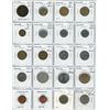 Image 1 : Lot of 20 French coins including 1854 Emperor Napoleon III 10 centimes, plus 19 others including 195