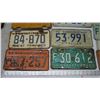 Image 3 : 12 Sask License Plates