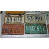 Image 3 : 12 Sask License Plates