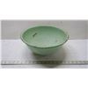 Image 3 : Blue Enamel Pie Plate & 2 Large Enamel Bowls