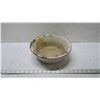Image 2 : Enamel 2 Soup Bowls w/ Lily Pad Design, Large Bowl, Strainer