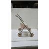 Image 3 : Pink & White Miniature Doll Stroller Furniture