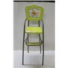Image 1 : Yellow Miniature High Chair Doll Furniture