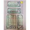 Image 1 : Lot of six 1867-1967 Canada centennial one dollar bills - 2 appear to be uncirculated