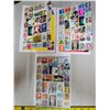 Image 1 : Lot of 3 hand made novelty greeting cards with envelopes! Covers made with beautiful world stamps, u