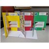 Image 2 : Lot of 3 hand made novelty greeting cards with envelopes! Covers made with beautiful world stamps, u