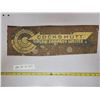 Image 1 : Cockshutt Plow Company limited sign/logo on rough cut metal