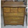 Image 1 : Vintage Chest of Drawers - 51"H x 45"W x 19"D