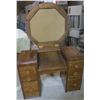 Image 1 : Vintage Vanity - No Mirror - 28"H x 40"W x 16"D