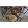 Image 7 : Dining Room Table with 6 Chairs - 30"H x 62"W x 42"D