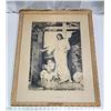 Image 1 : "The Good Shepherd" framed picture - 21 1/2"W x 28 1/2"H