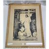 Image 2 : "The Good Shepherd" framed picture - 21 1/2"W x 28 1/2"H