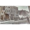 Image 2 : Historic Photo of a town, framed - Frame is lifting off, top right - 30"W x 23"H
