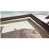 Image 3 : Historic Photo of a town, framed - Frame is lifting off, top right - 30"W x 23"H