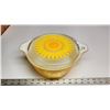 Image 1 : Sunflower/Daisy pyrex 2 1/2 Qt, Casserole dish