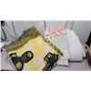 Image 1 : John Deere woven throw blanket plus crochet baby blanket, quilt and other bedding