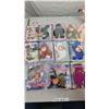 Image 2 : Lot of TY Beanie babies - 9 McDonalds teeny beanie babies and One full size October birthday bear al