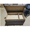 Image 1 : Antique trunk 36" W X 19.5" D X 21" T