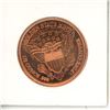 Image 2 : Golden State Mint Half Ounce .999% pure Copper Round. BU.