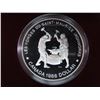 Image 3 : 1988 Saint-Maurice Ironworks Proof Silver Dollar. 250th Anniversary of the first heavy industry in C