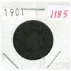 Image 1 : 1901 Canada Large Penny (F)