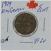 Image 1 : 1929 King George V Large Cent