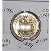 Image 1 : 1981 50 cent Low mintage Part of 2020 Govt of Canada recall