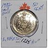Image 1 : 1982  50 cent Low mintage Part of 2020 Govt of Canada recall