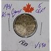 Image 1 : 1934 King George V 5 cent
