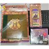 Image 1 : Royal Canadian Mint “Harry Potter REELCOINZ COLLECTOR BOARD, 5 COLLECTIBLE MEDALLIONS & Stickers & a