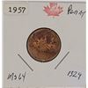 Image 1 : 1 cent 1957 : 100,601,792   Nice coloring  2012 last year of pennies, now being melted