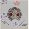 Image 1 : 1945-2010 3rd colored Rememberane Poppy(from sealed Mint Roll) MS 65 Look closely at the detail & co