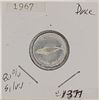 Image 1 : 1967 Canada 10¢ 80% silver