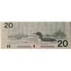 Image 2 : 1991 $20 bill AWK 8200866 K/T  bright colorful bill from pack crisp & even gold security box is perf
