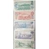 Image 2 : Set of Cdn bills $1.00 - $20.00.  $1 AC4469387 L/B, $2 BK7498563 L/B $5 30498611910 C/B $10 EDY03603