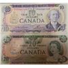 Image 1 : 1971$10 EDV2661162 L/B & 1979 $20 56845511351 T/C