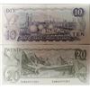 Image 2 : 1971$10 EDV2661162 L/B & 1979 $20 56845511351 T/C