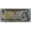 Image 1 : 1973 Canada one dollar bill Gem Unc $1.00 Crisp bright bill take close look at the colors and detail