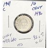 Image 1 : 1941 Newfoundland 10 cents 92.5% silver