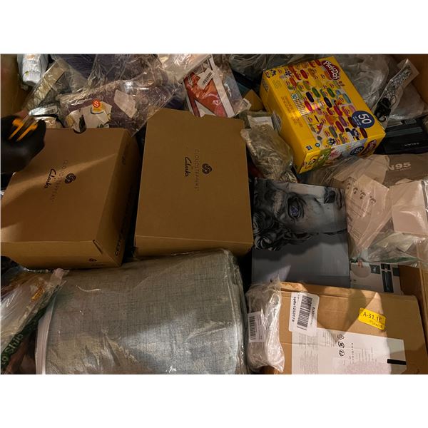 Lot of 1 100% UNTOUCHED AMAZON LIQUIDATION PALLET/BIN - (Nearly 4FT Tall & 4FT Wide)