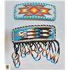 Image 1 : 2X4 INCH INDIGENOUS BARRETTES
