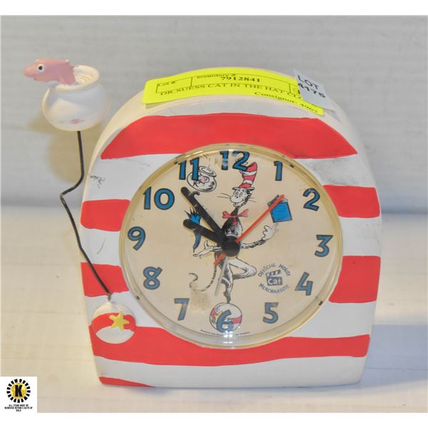 Seussian Clock DR.SUESS CAT IN THE HAT CLOCK