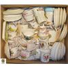 Image 1 : TEA CUPS & SAUCERS- ASSORTED LOT