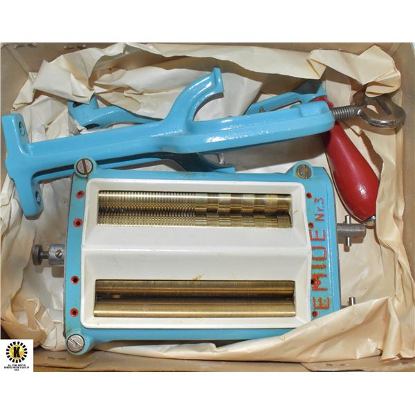 VINTAGE EMIDE NO. 3 PASTA MAKER- MADE IN GERMANY