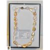 Image 1 : FRESH WATER CULTURED BAROQUE PEARLS NEW IN BOX