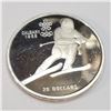 Image 1 : S84-25 SILVER $20 SILVER OLYMPIC COIN