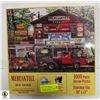 Image 1 : PUZZLE- 1000 PIECE- "MERCANTILE" NEW/SEALED BOX