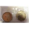 Image 1 : 1973 RCMP REGINA BUFFALO & SOUTHERN ALBERTA COIN