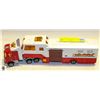 Image 1 : MAJORETTE HORSE TRAILER 1:50 DIE CAST TRUCK